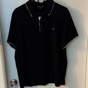 Michael Kors Black Polo Shirt Men’s